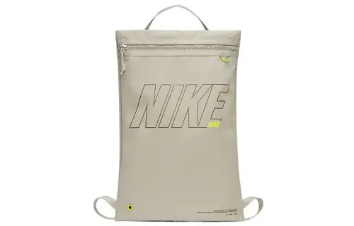 Nike Utility Drawstring Bag Unisex Sports Travel Backpack Ivory
