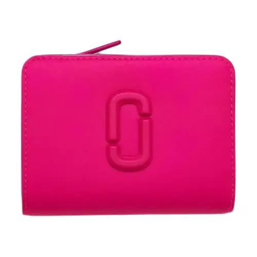 MARC JACOBS Foldable small red wallet, with your logo imprint