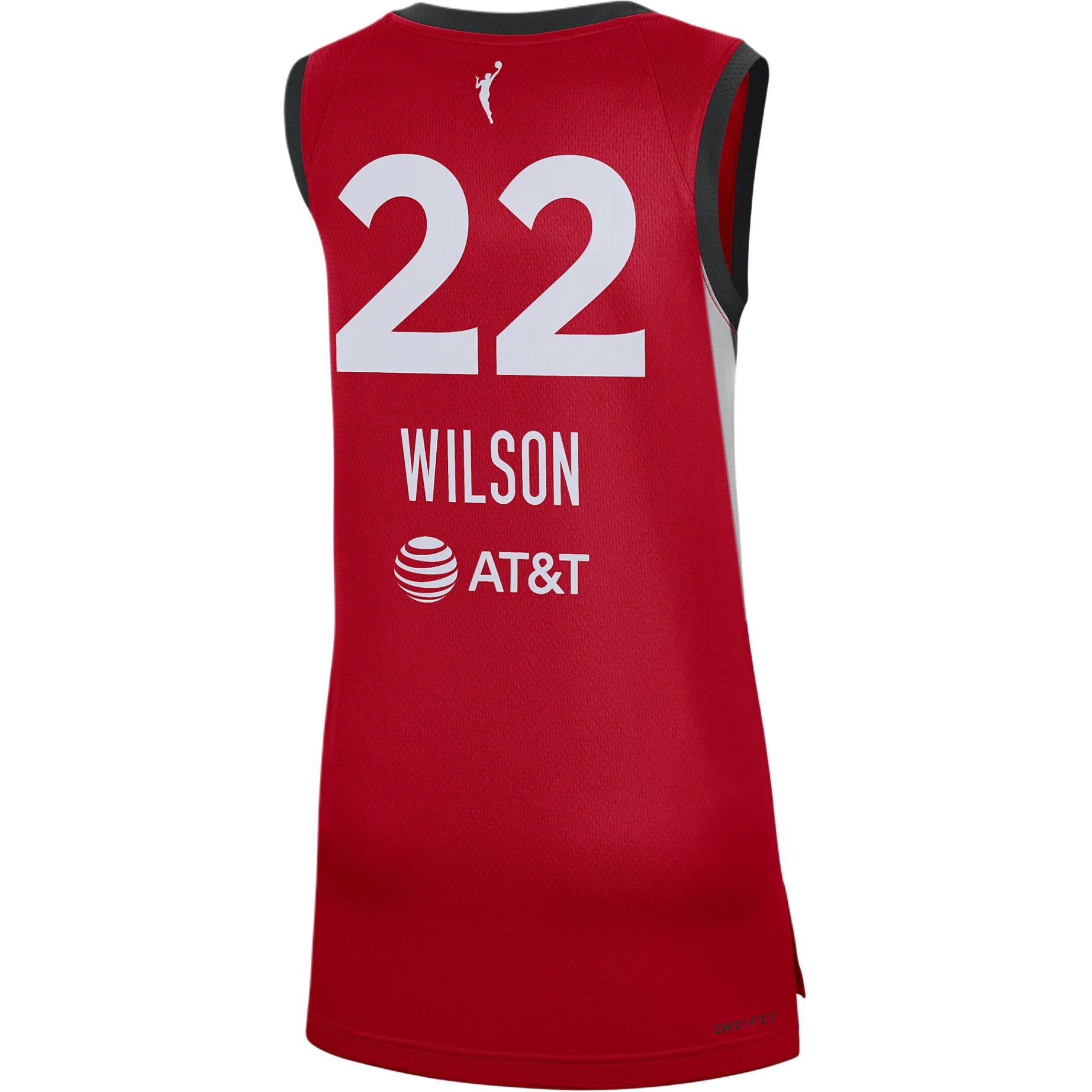 Nike A’ja Wilson Las Vegas Aces 2024 Rebel Edition Nike Dri FIT Wnba Victory Jersey