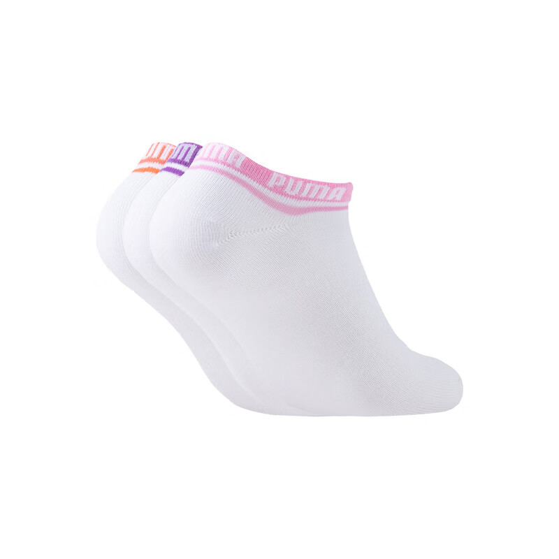 PUMA Ankle Socks Unisex 3 Pack White
