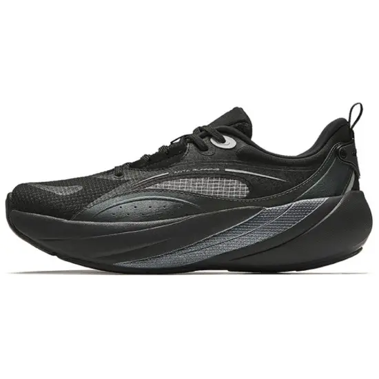 ANTA Running Collection Running Shoes Women's Low-Top Basic Black/Silver