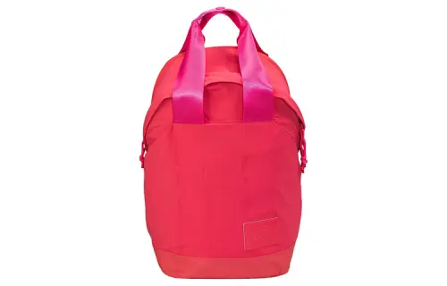 THE NORTH FACE 18L Backpack Double Shoulder Outdoor Bag Recycled Nylon Rose Red Women's