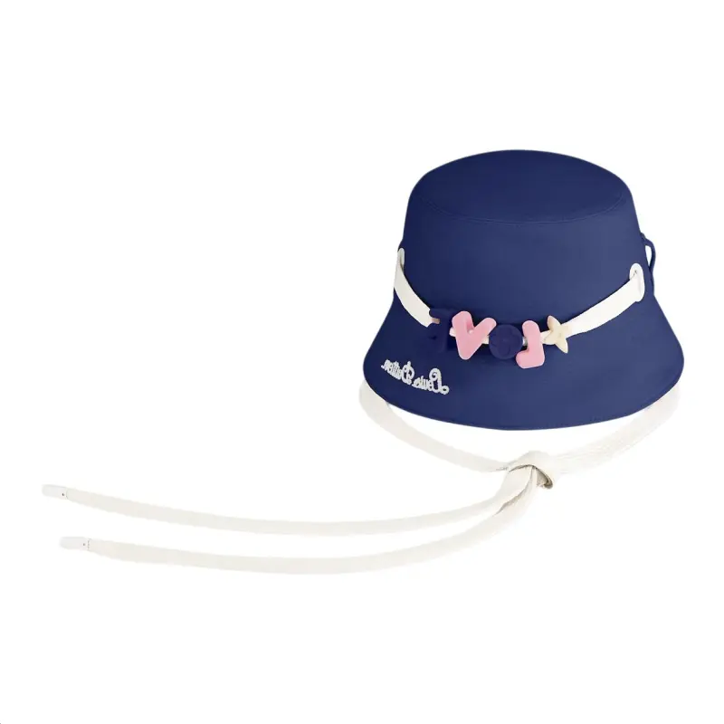 LOUIS VUITTON Cotton Bucket Hats Women's Marine Blue