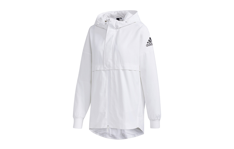 Женская куртка adidas Wmn Wb (белая) — фото 2