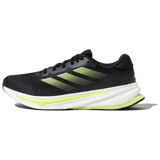 Adidas SUPERNOVA RISE Running Shoes Men Low-Top No. 1 Black/Pulse Acid Orange Green/Carbon Black