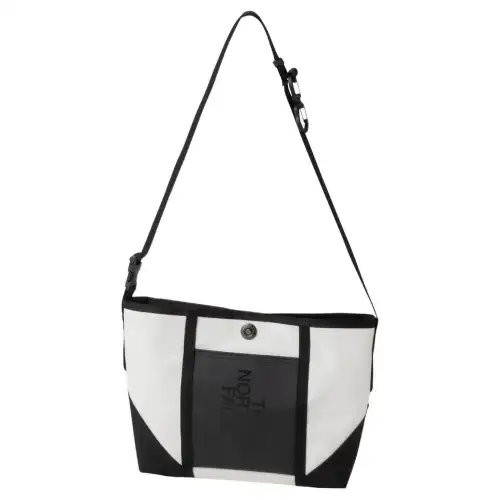 THE NORTH FACE 4L Crossbody Bag, Shoulder Bag, Outdoor Bag Recycled Polyester White Unisex