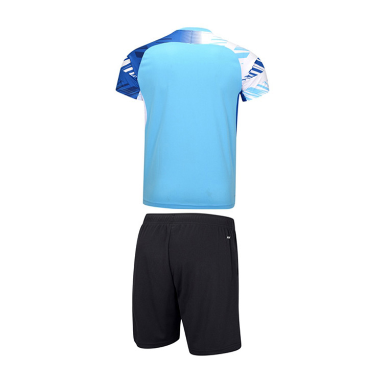 Li Ning Badminton Collection Badminton Jersey Set Unisex Blue