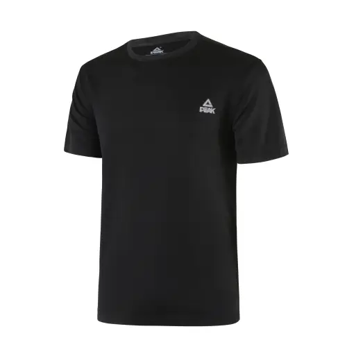 PEAK Running T Shirts Men's Crew Neck Moderate Straight Fit