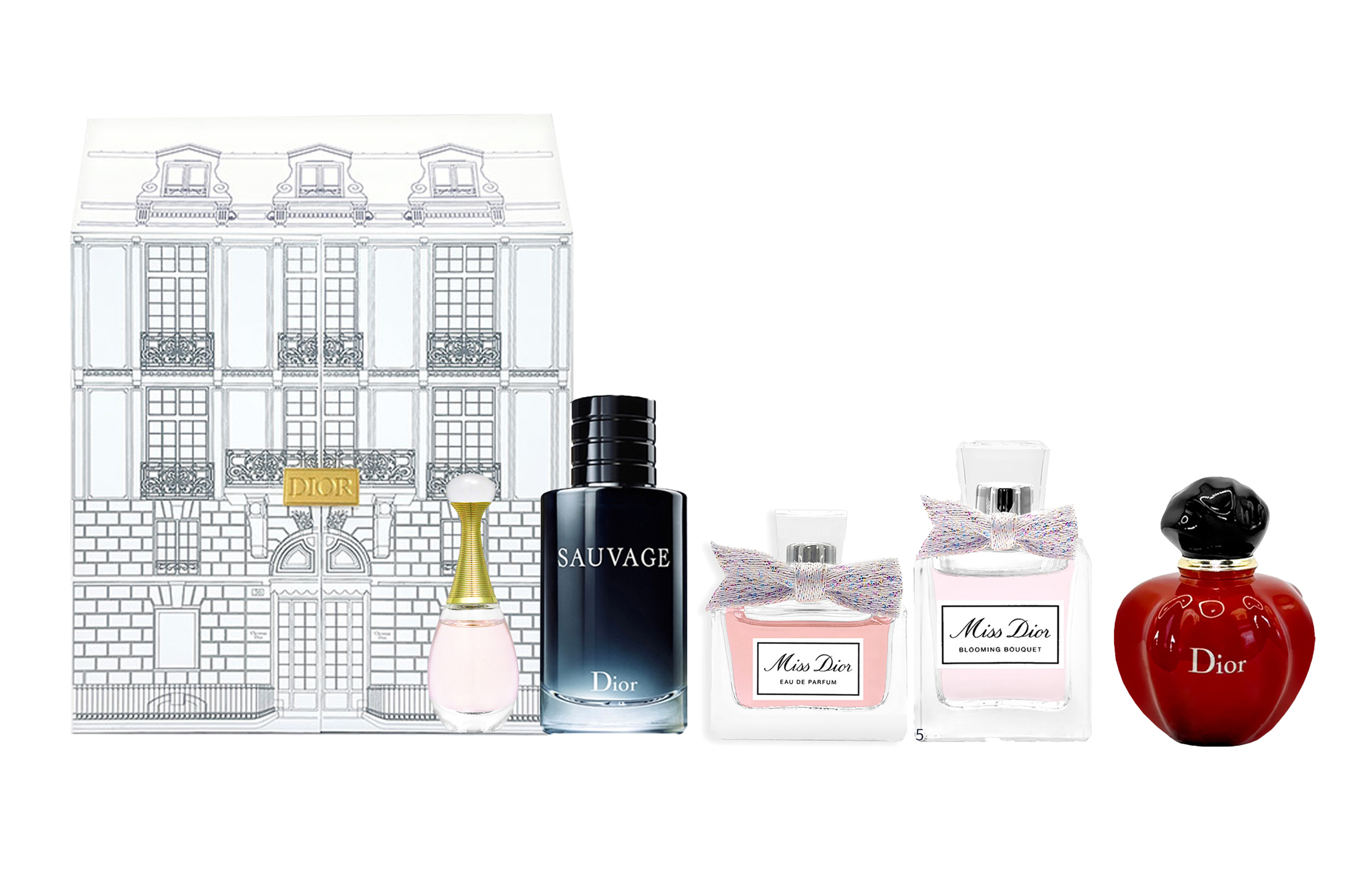 Набор парфюмерии Dior (разноцветный)