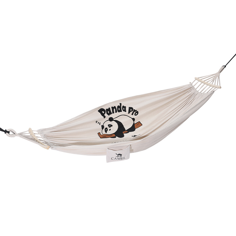 CAMEL Anti Rollover Design Outdoor Hammocks Camping Ecru