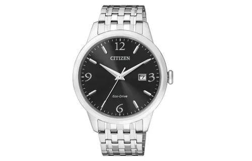CITIZEN Ecology Drive Collection Light Powered Quartz Movement Stainless Steel Strap Watch