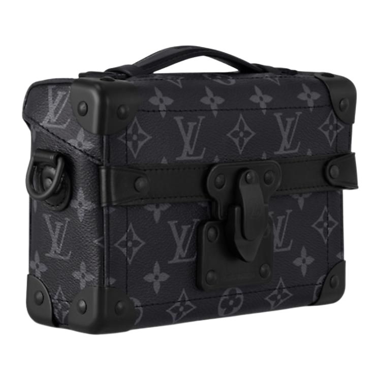 Мужская сумка Louis Vuitton SOUL TRUNK (черная) — фото 3