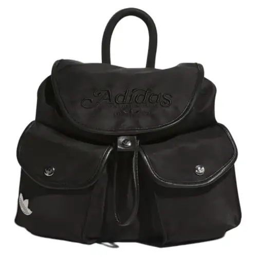 Adidas Originals Recycled Polyamide Backpack Medium Unisex Black