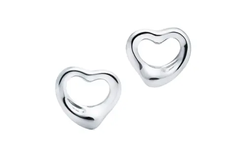 TIFFANY & CO. Sterling Silver Stud Earrings Women's Silver