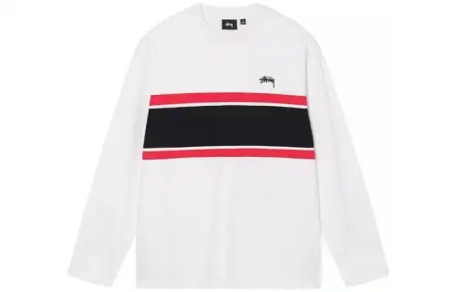 Stussy Color Block Long Sleeve Crew