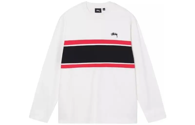 Stussy Color Block Long Sleeve Crew