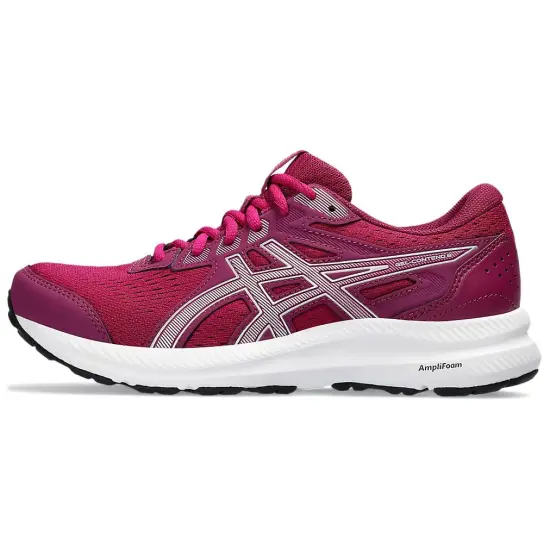 Asics Gel-Contend 8 Running Shoes Women's Low-Top Blackberry Silver