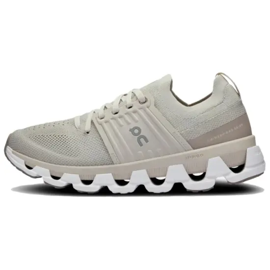 On Cloudswift 3 Anti-Slip Wear-Resistant Low-Top Casual Running Shoes Women's Gray