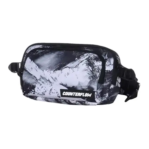 Li Ning Polyester Fanny Pack Regular Unisex Black White