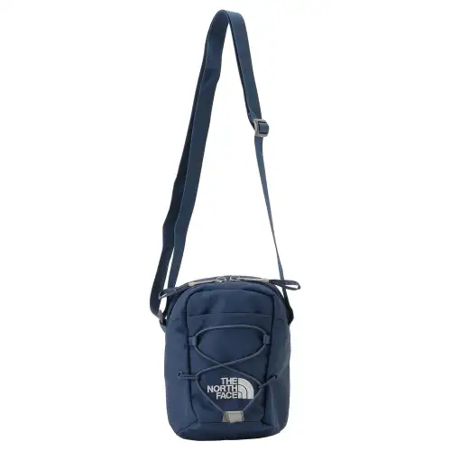 THE NORTH FACE Jester 2L One Shoulder Crossbody Outdoor Bag Recycled Polyester Dark Blue & White Unisex