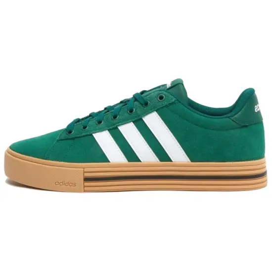 Adidas Neo DAILY 4.0 Skateboard Shoes Unisex Low-Top University Green/Cloud White