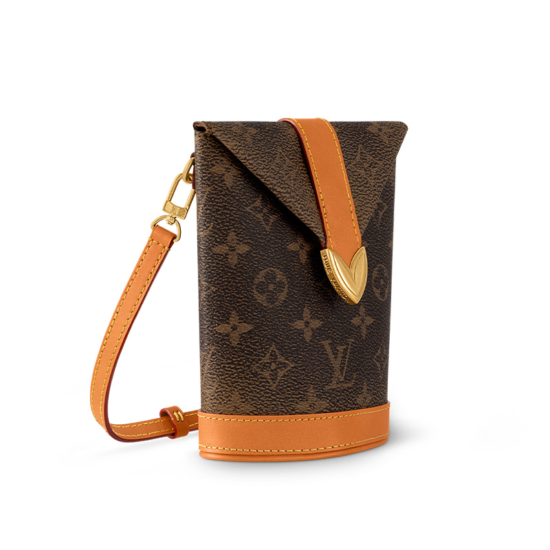 Мужская сумка Louis Vuitton Envelope Pouch (коричневая) — фото 2
