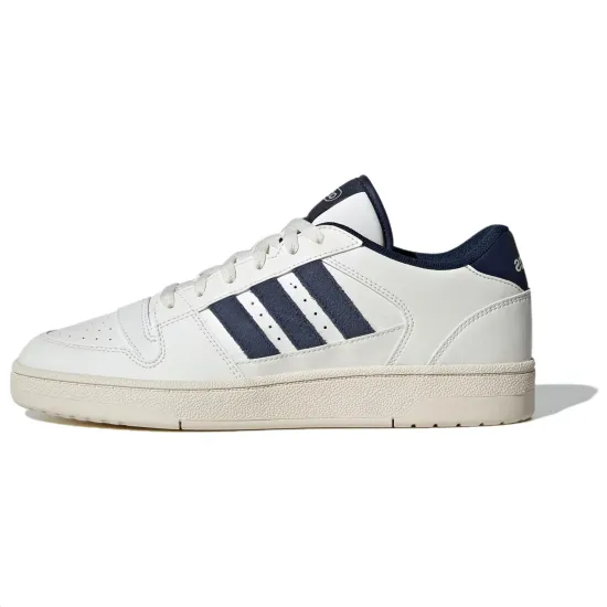 Adidas BREAK START Low Top Skateboard Shoes Men's White Blue