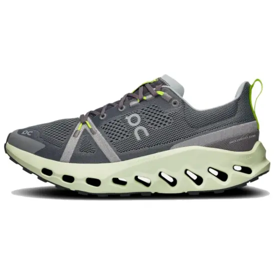 On Cloudsurfer Anti Slip And Wear Resistant Support Low Top Trail Running Running Shoes Men's Black