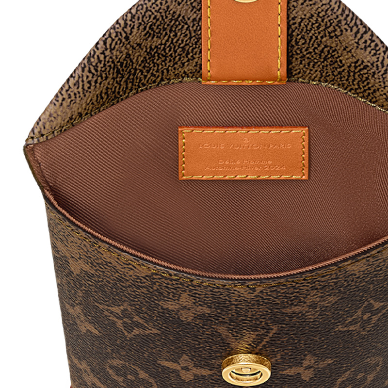 Мужская сумка Louis Vuitton Envelope Pouch (коричневая) — фото 4
