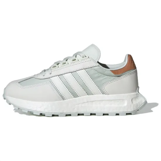 Adidas Originals Retropy E5 Running Shoes Women's Low-Top Bright White/Sand Brown