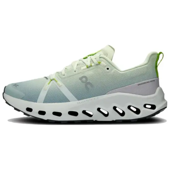 On Cloudsurfer Trail Anti Slip And Wear Resistant Water Resistant Low Top Trail Running Running Shoes Women's Green