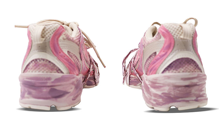 New Balance NB 530 Slip Resistant Abrasion Resistant Low top Running Shoes Unisex Rose Red