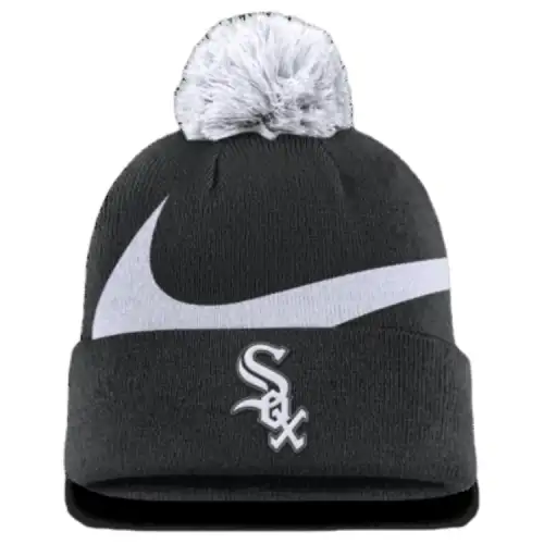 Nike Chicago White Sox Peak Men's Nike Mlb Cuffed Pom Beanie