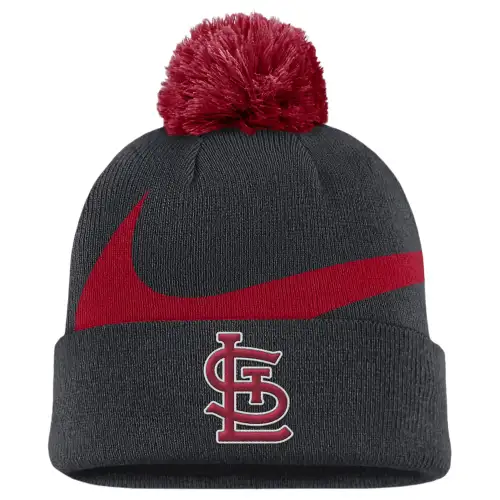 Nike St. Louis Cardinals Peak Men's Nike Mlb Cuffed Pom Beanie