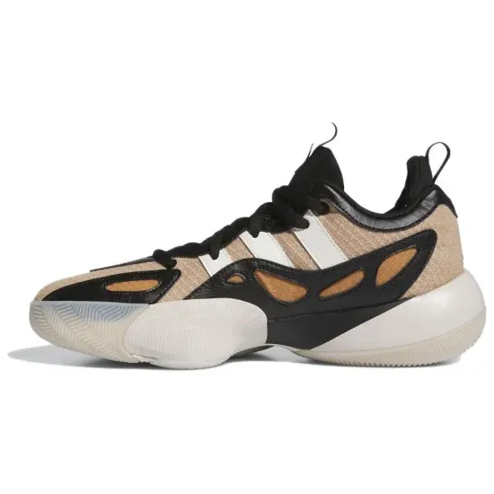 Adidas Trae Unlimited Basketball Shoes Unisex Low-Top Brown/Black