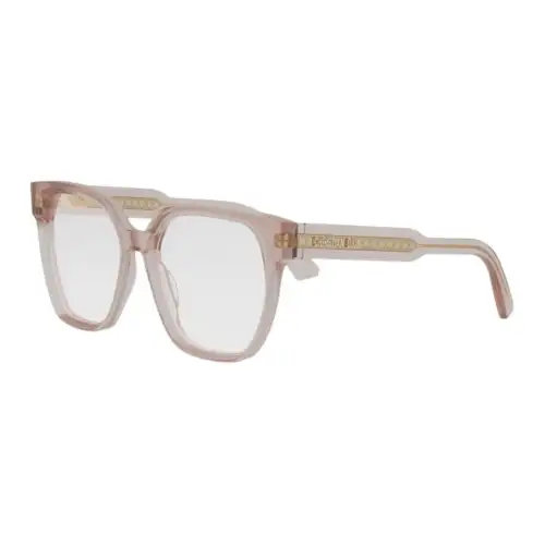 DIOR Plastic Square Eyeglass Frames Women's Brown