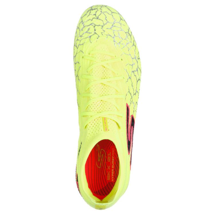 Skechers FG Firm Ground Soccer Shoes Unisex Yellow Black