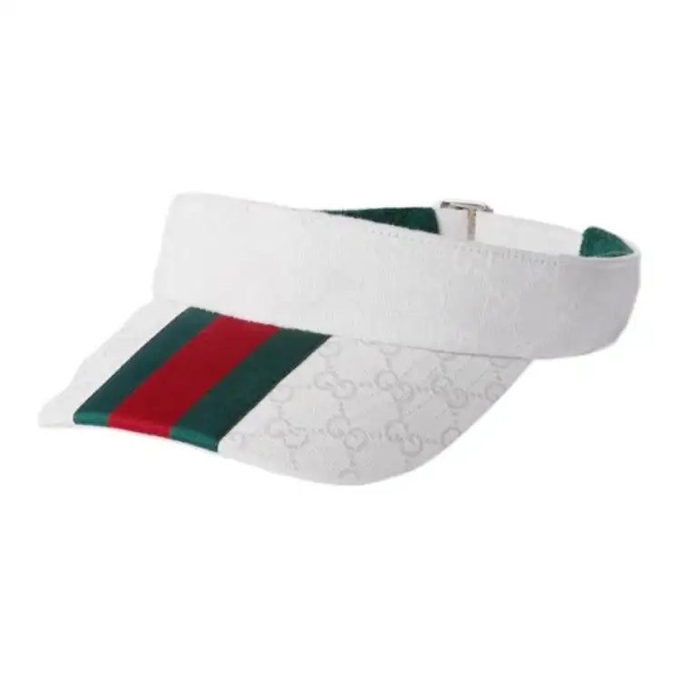 GUCCI Cotton, Polyester, Polyamide Hats & Caps Unisex White