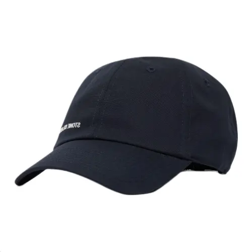 STONE ISLAND Cotton Baseball Caps Men's Black