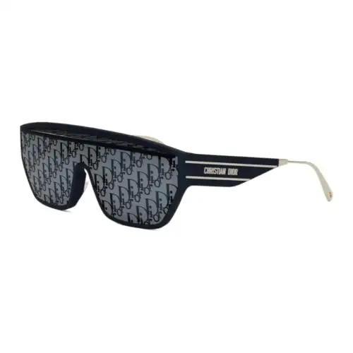 DIOR Plastic Irregular Shape Sunglasses Women's Black