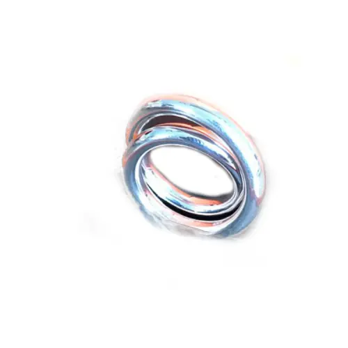 HERMES Vertige Rings Women's Silver
