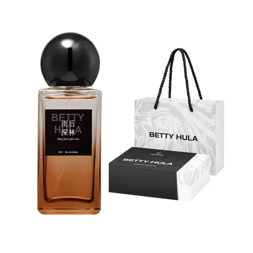 Betty Hula Fresh wooden floral amber fragrant perfume contains rose, woody notes, 50 ml, long-term effect