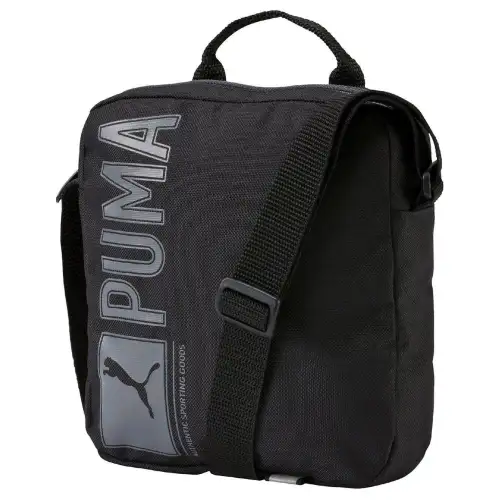 PUMA Fabric, Polyester Crossbody Bag, Shoulder Bag Regular Unisex Black