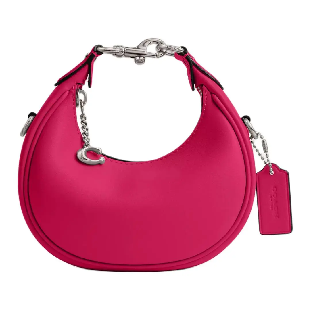 COACH JONIE Glove Tanned Leather Shoulder Bag, Crossbody Bag, Handbag Mini Women's Dragon Fruit