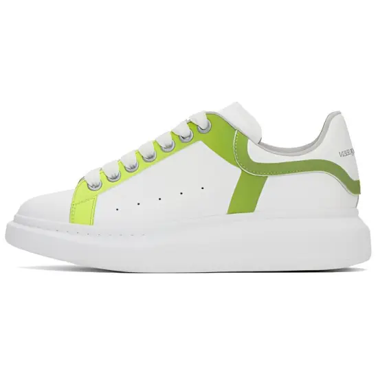 Alexander McQueen Skateboard Shoes Men Low-Top Yellow
