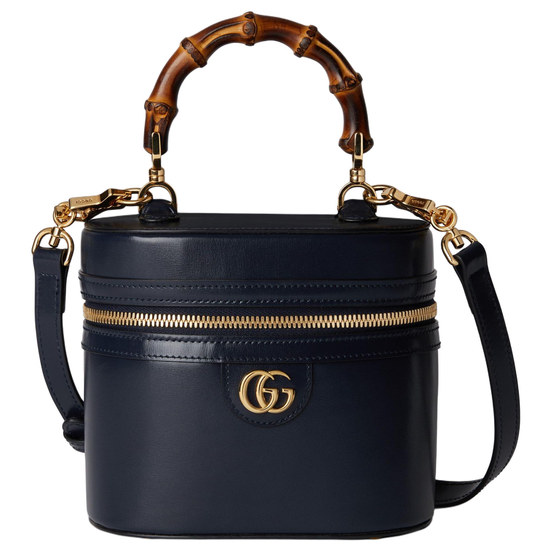 Женская сумка Gucci GUCCI (темно-синяя)