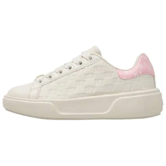 MLB Chunky Classic Skateboard Shoes Unisex Low-Top Pink