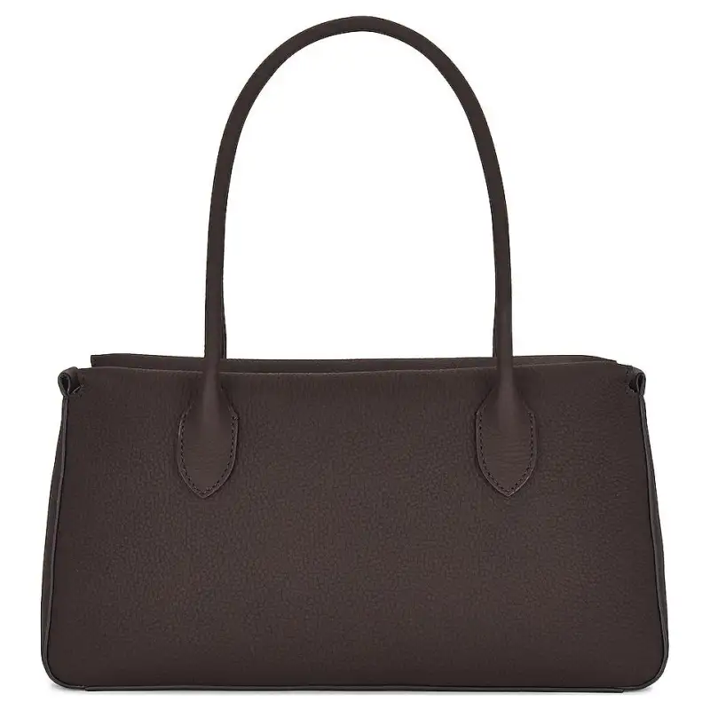 THE ROW Calfskin Handbag, Shoulder Bag Regular Women's Coffee