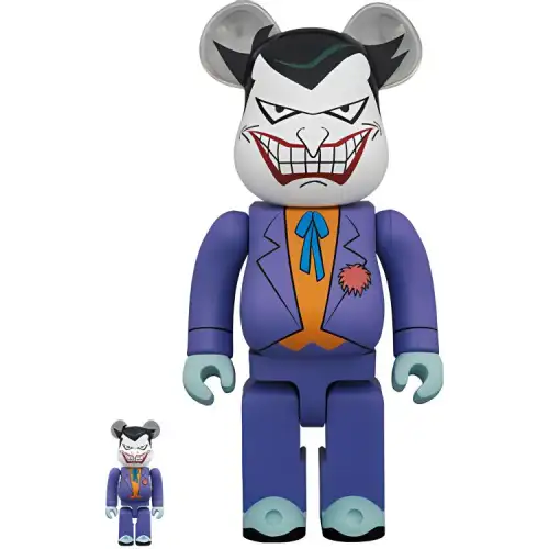 BE@RBRICK Movie Animation Batman Joker Animated Version Trendy Doll