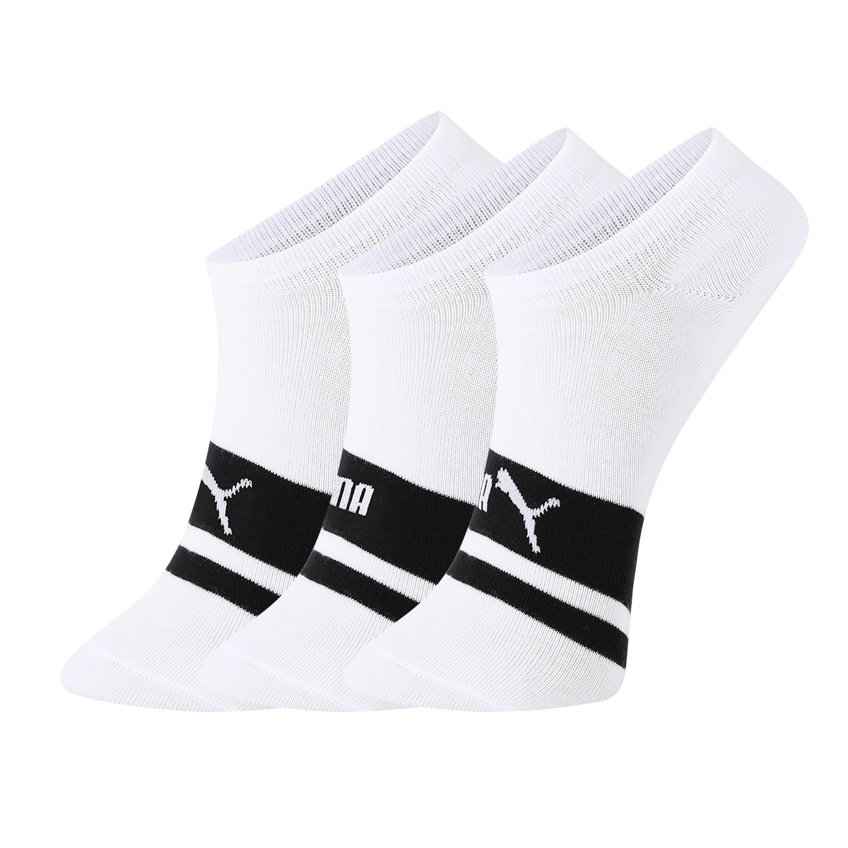 PUMA No-Show Socks Unisex 3 Pack